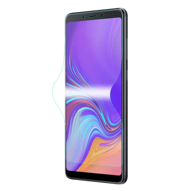 ENKAY Hat-Prince 0.1mm 3D Full Screen Protector Explosion-proof Hydrogel Film for Samsung Galaxy A9 (2018) TPU + TPE