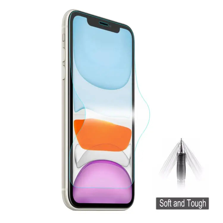ENKAY Hat-Prince 0.1mm 3D Full Screen Protector Explosion-proof Hydrogel Film For iPhone 11 / iPhone XR For iPhone 11