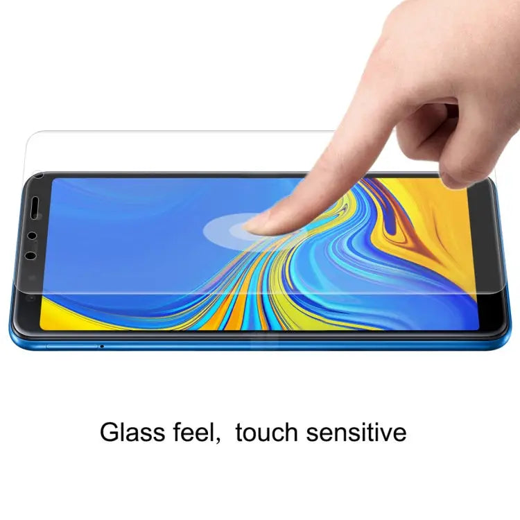 ENKAY Hat-Prince 0.1mm 3D Full Screen Protector Explosion-proof Hydrogel Film for Samsung Galaxy A7 (2018) TPU + TPE