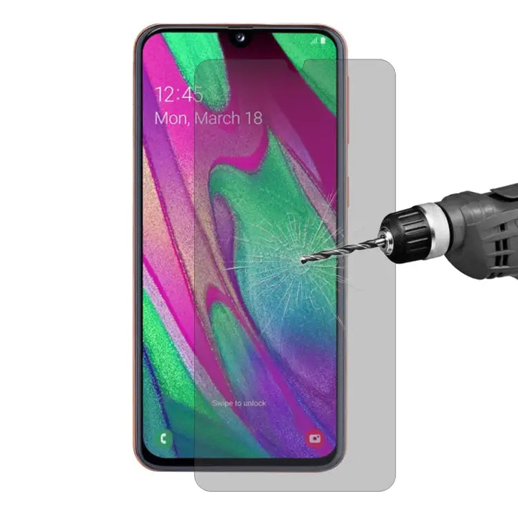 ENKAY Hat-Prince 0.26mm 9H 2.5D Privacy Anti-glare Tempered Glass Film for Samsung Galaxy A40 Galaxy A40 - Galaxy A40