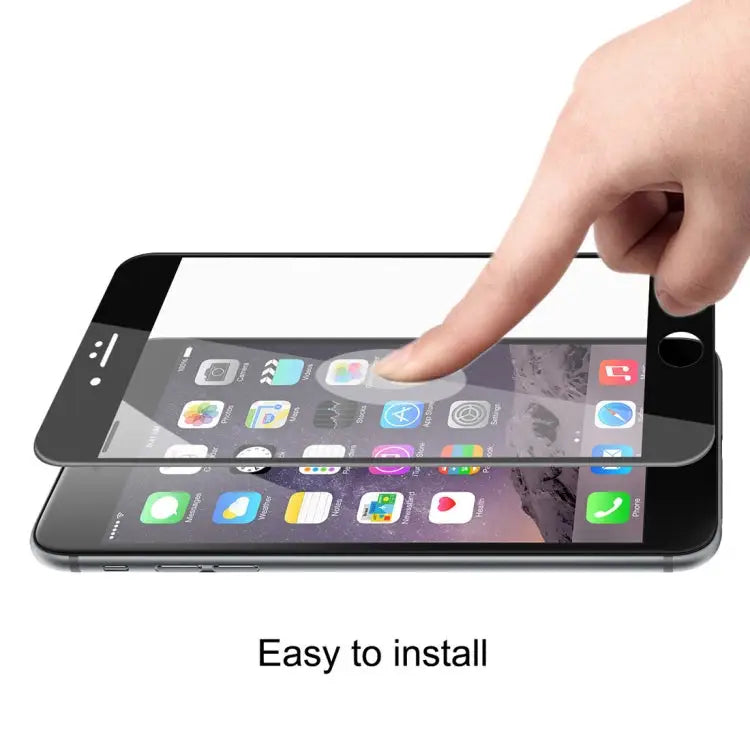 ENKAY Hat-Prince 0.26mm 9H Surface Hardness 6D Curved Edge Full Screen Tempered Glass Film for iPhone 6 & 6s - For 6 &
