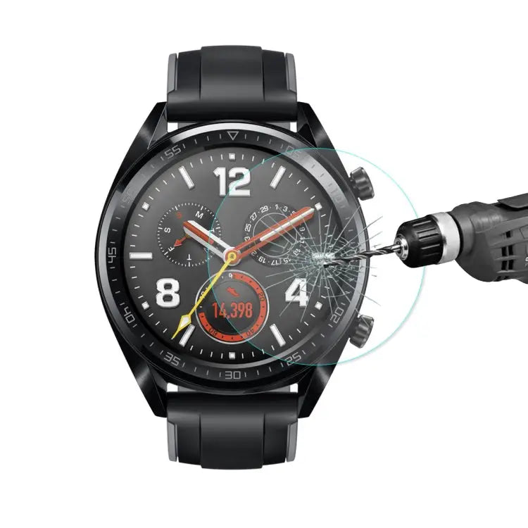 ENKAY Hat-Prince 0.2mm 9H 2.15D Curved Edge Tempered Glass Film for Huawei Watch GT 46mm Huawei Watch GT - Huawei Watch