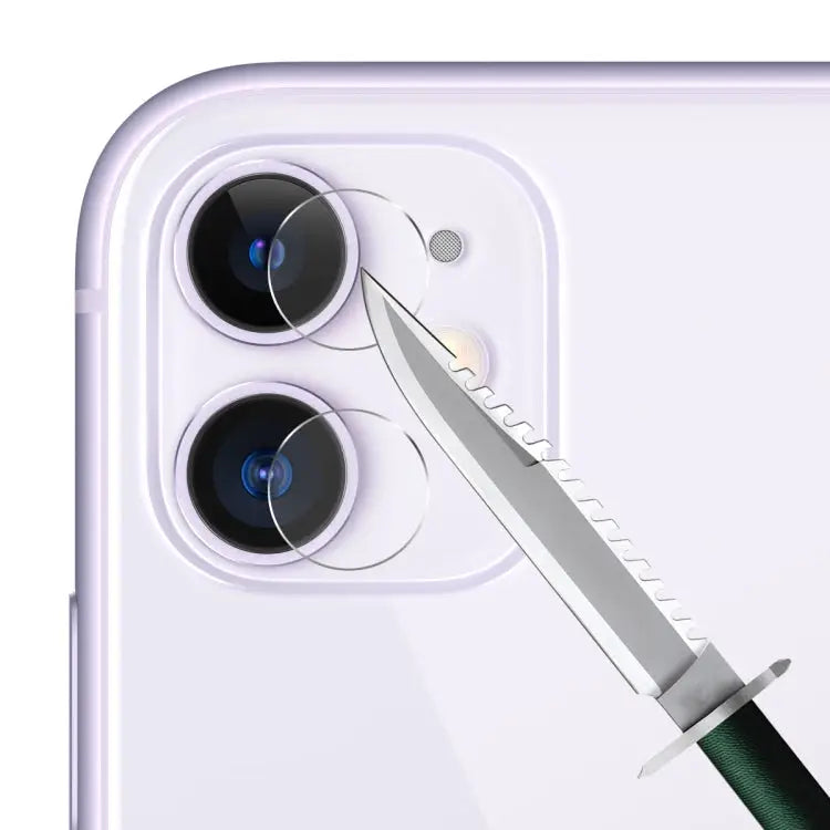 ENKAY Hat-Prince 0.2mm 9H 2.15D Round Edge Rear Camera Lens Tempered Glass Film for iPhone 11 Pro iPhone 11 iPhone 11