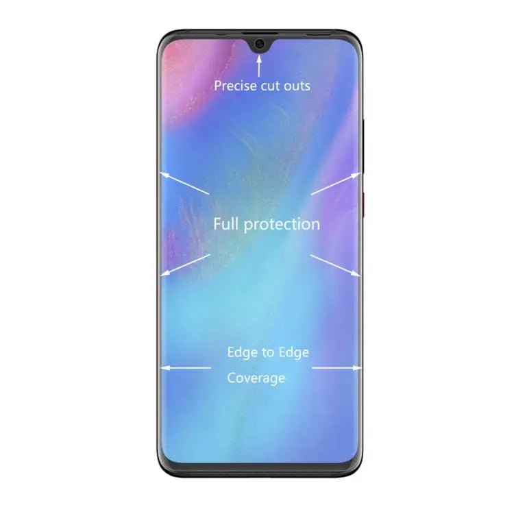 ENKAY Hat-prince 3D Full Screen PET Curved Hot Bending HD Screen Protector Film for Huawei P30 Pro For Huawei P30 Pro