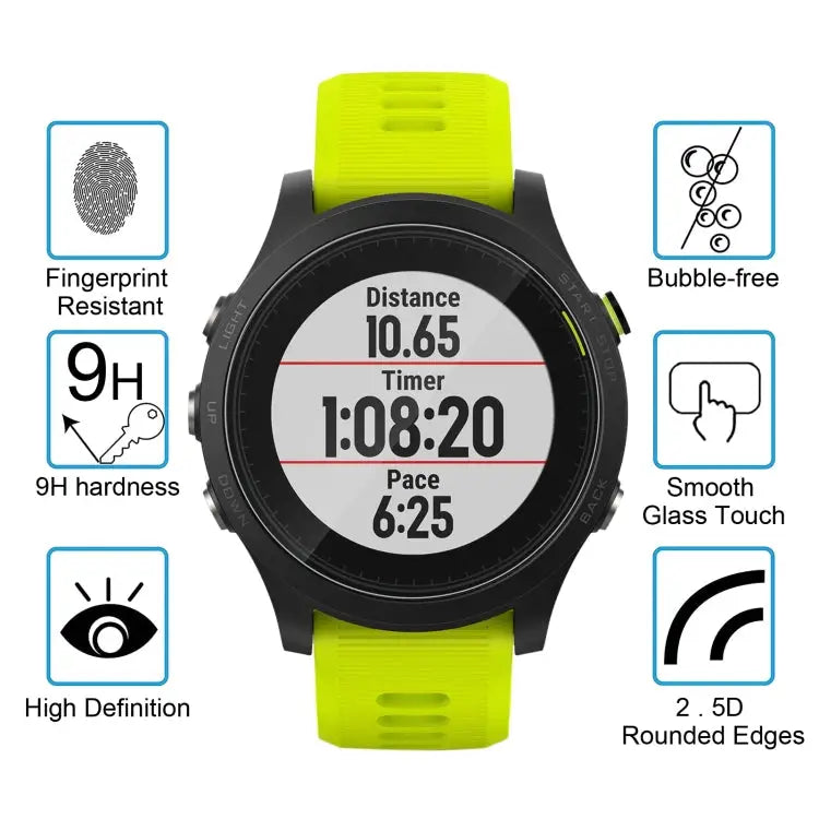 ENKAY Hat-Prince for Garmin Forerunner 935 Smart Watch 0.2mm 9H Surface Hardness 2.15D Explosion-proof Tempered Glass
