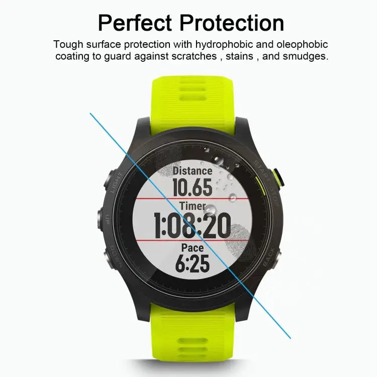 ENKAY Hat-Prince for Garmin Forerunner 935 Smart Watch 0.2mm 9H Surface Hardness 2.15D Explosion-proof Tempered Glass