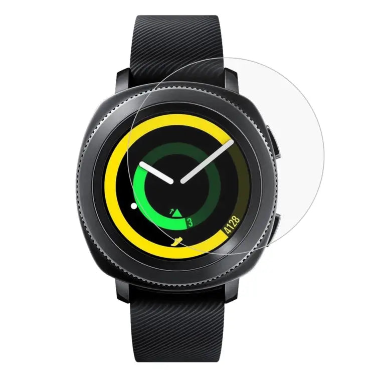 ENKAY Hat-Prince for Samsung Gear Sport Smart Watch 0.2mm 9H Surface Hardness 2.15D Explosion-proof Tempered Glass