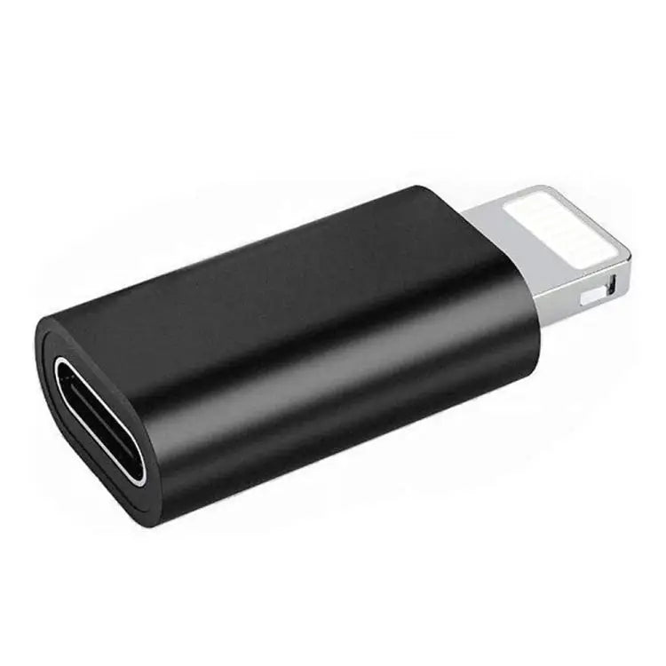 ENKAY Hat-Prince HC-6 Mini ABS USB-C / Type-C 3.1 to 8 Pin Port Connector Adapter(White)