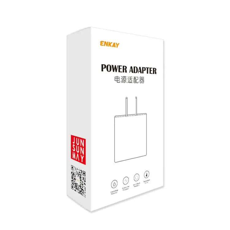 ENKAY Hat-Prince T006-1 18W USB QC 3.0 Fast Charging Travel Charger Power Adapter EU Plug