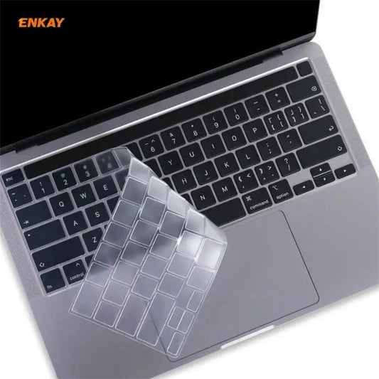 ENKAY Soft TPU Keyboard Protector Film for MacBook Pro 16 inch A2141 / Pro 13.3 inch A2289 & A2251 & A2338 (2020) EU