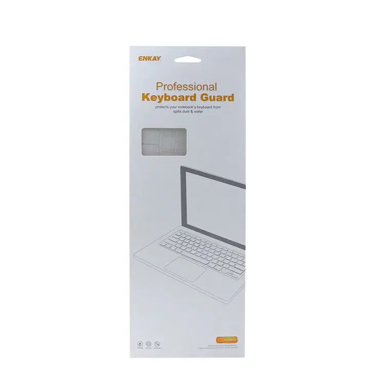 ENKAY TPU Keyboard Protector Cover for 2015 MacBook 12 inch (A1534) / MacBook Pro 13.3 inch without Touch Bar (A1708)