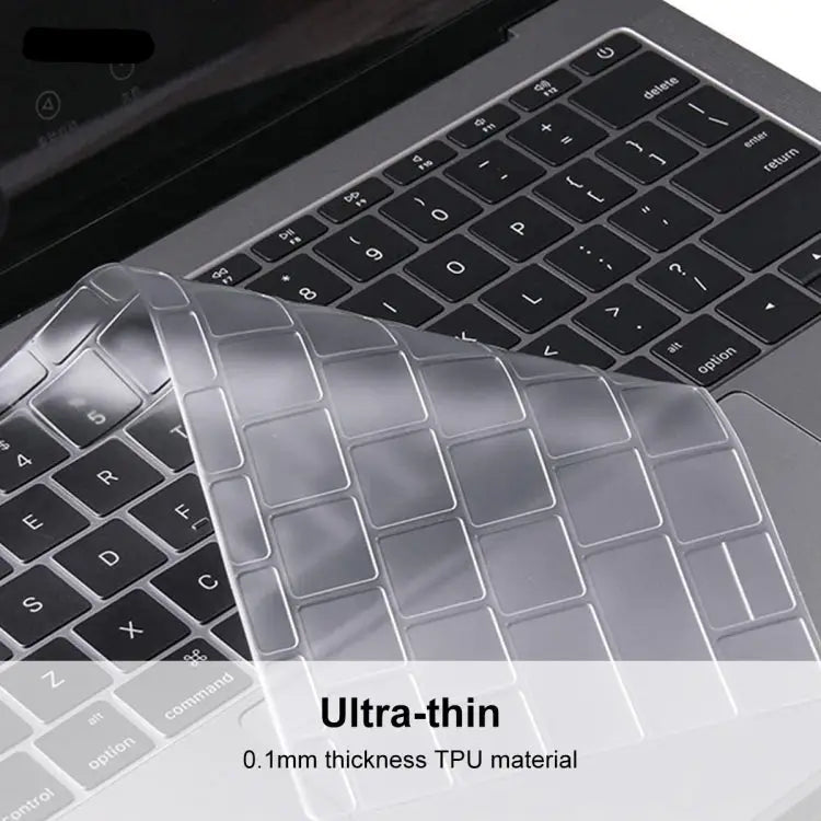 ENKAY TPU Keyboard Protector Cover for 2015 MacBook 12 inch (A1534) / MacBook Pro 13.3 inch without Touch Bar (A1708)