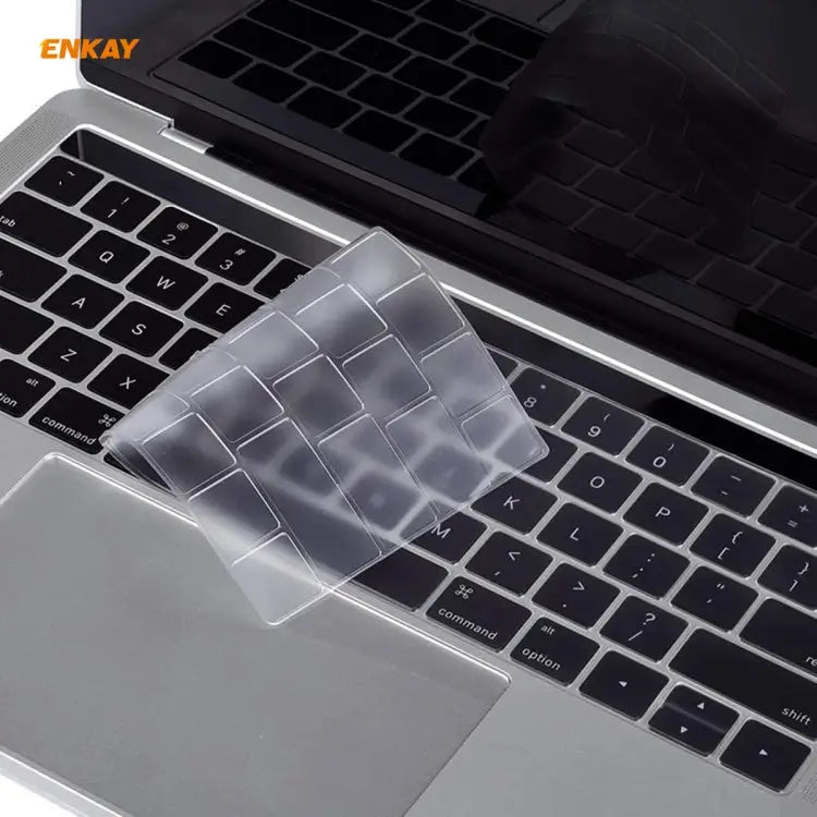 ENKAY TPU Keyboard Protector Cover for MacBook Pro 13.3 inch A1706 / A1989 / A2159 & Pro 15.4 inch A1707 / A1990