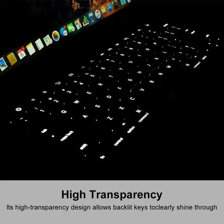ENKAY TPU Keyboard Protector Cover for MacBook Pro 13.3 inch without Touch Bar A1708 / MacBook 12 2015 A1534 Europe