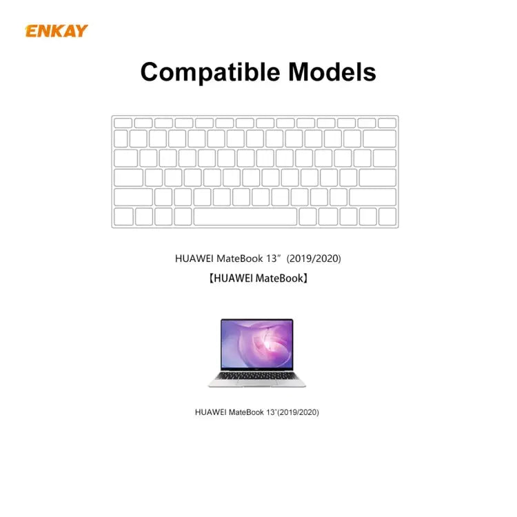 ENKAY Ultrathin Soft TPU Keyboard Protector Film For Huawei MateBook 13 inch US Version For Huawei MateBook 13 inch