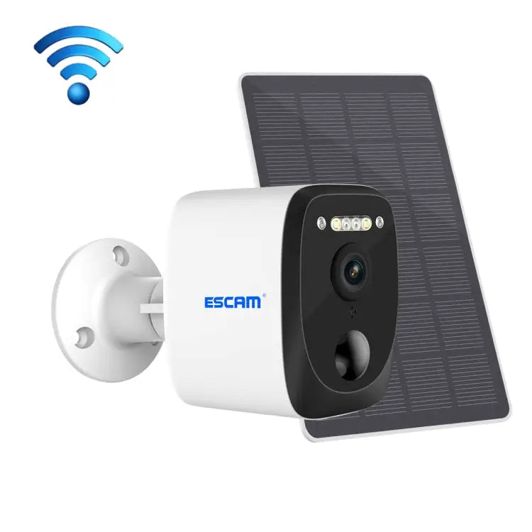 ESCAM QF370 3MP Cloud Storage PT WIFI Solar Panel IP Camera with PIR Alarm Support Night Vision & Two Way Audio - QF370