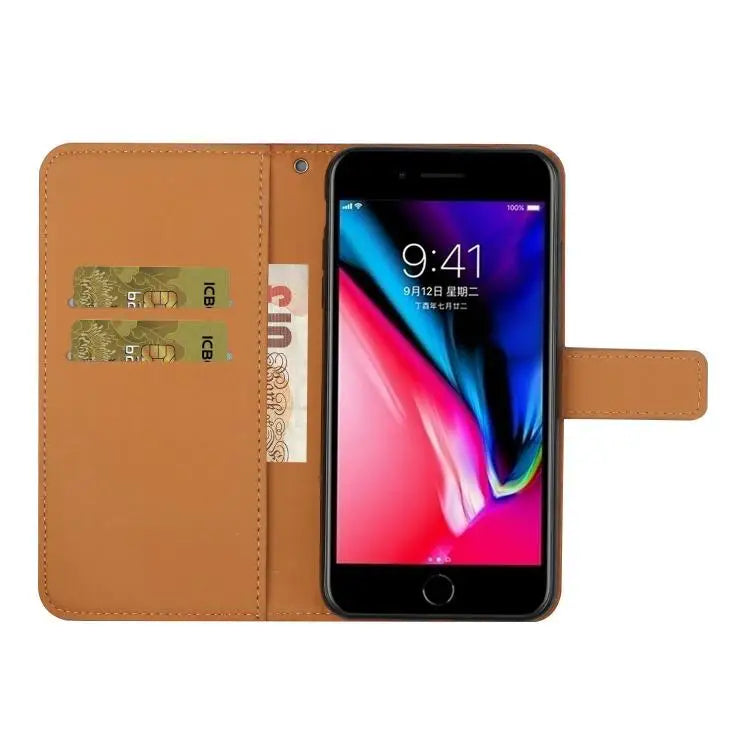 Ethnic Style Embossed Pattern Leather Phone Case For iPhone 16e For iPhone 16 Pro Max For iPhone 16 Pro - Apple