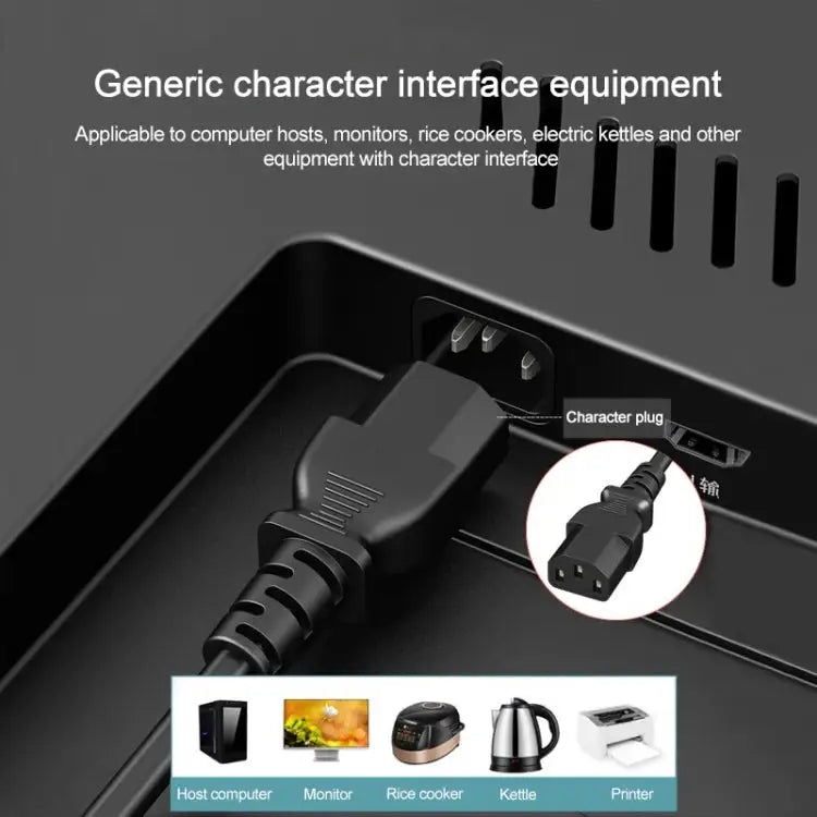 EU Power Cord Cable Length: 1.5m 1.5m - 1.5m
