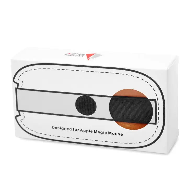 European Style Elastic PU Leather Fur Felt Mouse Storage Bag for Apple Magic Mouse 2 European Style - European Style