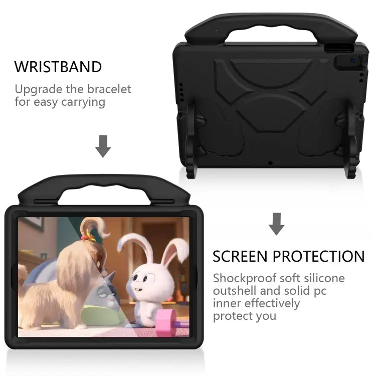 EVA Flat Anti Falling Protective Shell with Thumb Bracket For iPad 10.2 For iPad Pro 11 inch For iPad Pro 10.5 inch