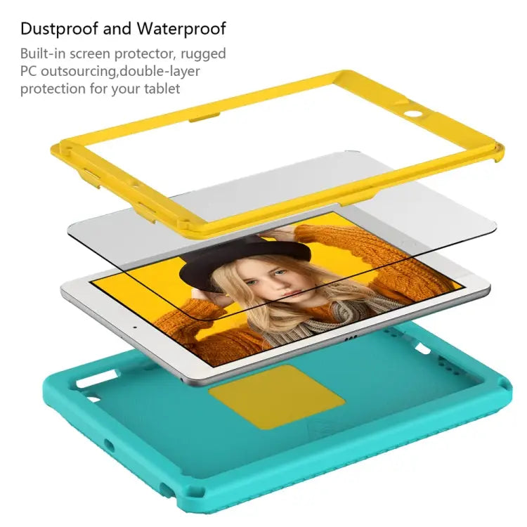 EVA + PC Shockproof Tablet Case with Waterproof Frame For iPad 5 / 7 / 6 / 8 / 9 For iPad Pro 10.5 2019/2017 / 10.2