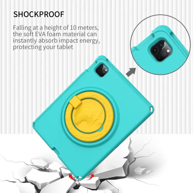 EVA + PC Shockproof Tablet Case with Waterproof Frame For iPad Pro 11 2022/2021/2020/2018 / Air5 10.9 2022 / Air4 10.9