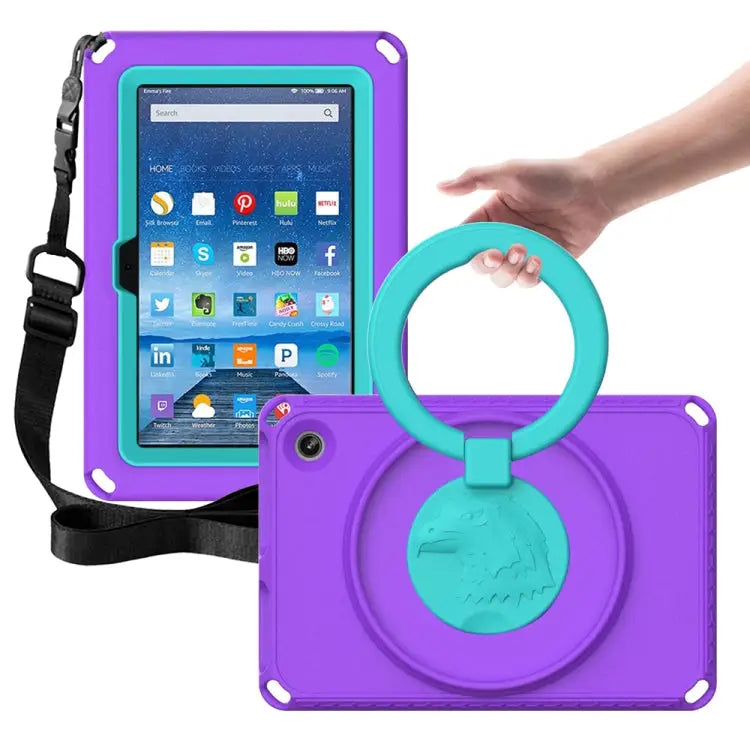 EVA + PC Shockproof Tablet Case with Waterproof Frame For Samsung Galaxy Tab A8 10.5 2021 For Amazon Kindle Fire HD7