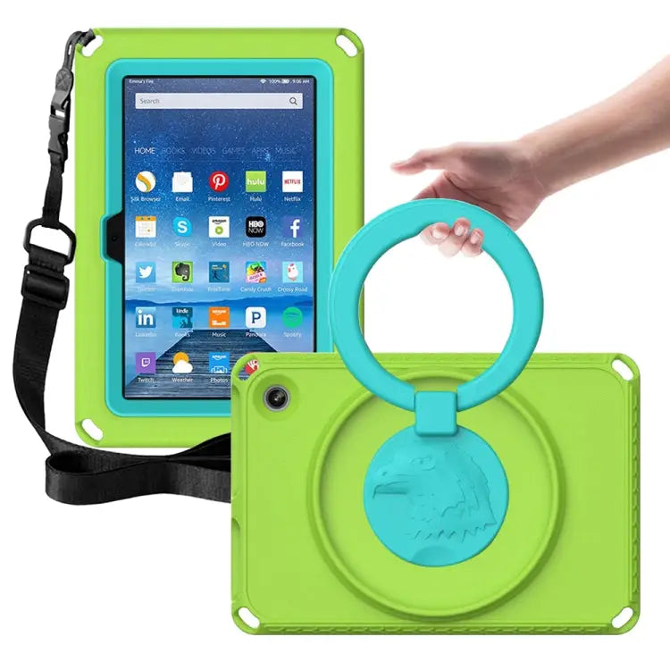 EVA + PC Shockproof Tablet Case with Waterproof Frame For Samsung Galaxy Tab A8 10.5 2021 For Amazon Kindle Fire HD7