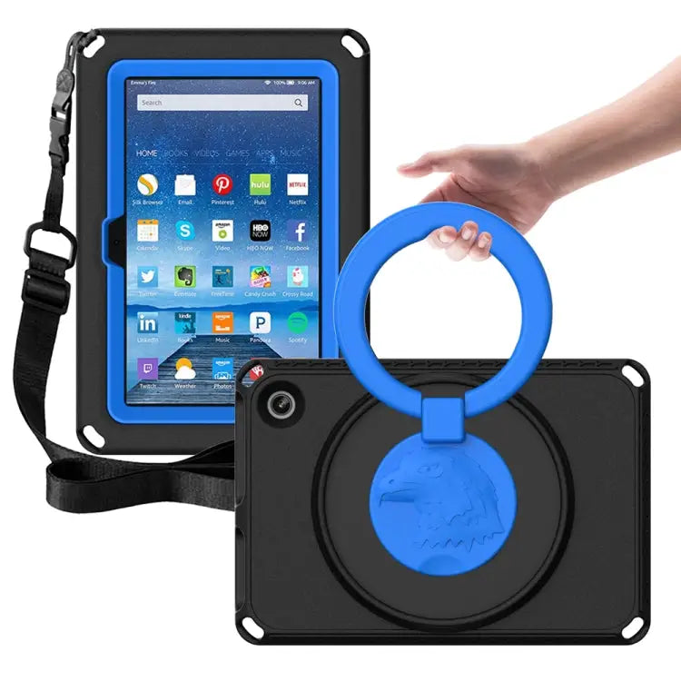 EVA + PC Shockproof Tablet Case with Waterproof Frame For Samsung Galaxy Tab A8 10.5 2021 For Amazon Kindle Fire HD7