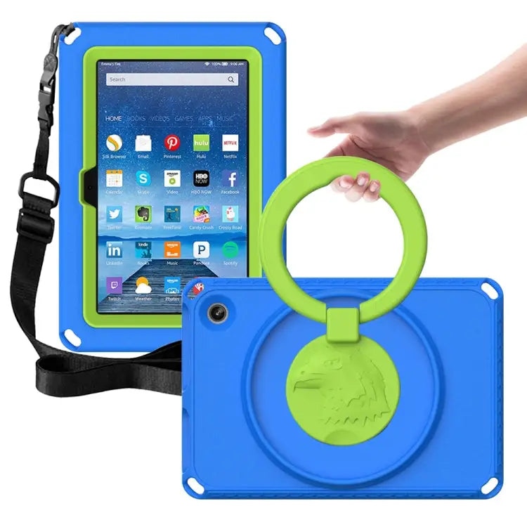 EVA + PC Shockproof Tablet Case with Waterproof Frame For Samsung Galaxy Tab A8 10.5 2021 For Amazon Kindle Fire HD7