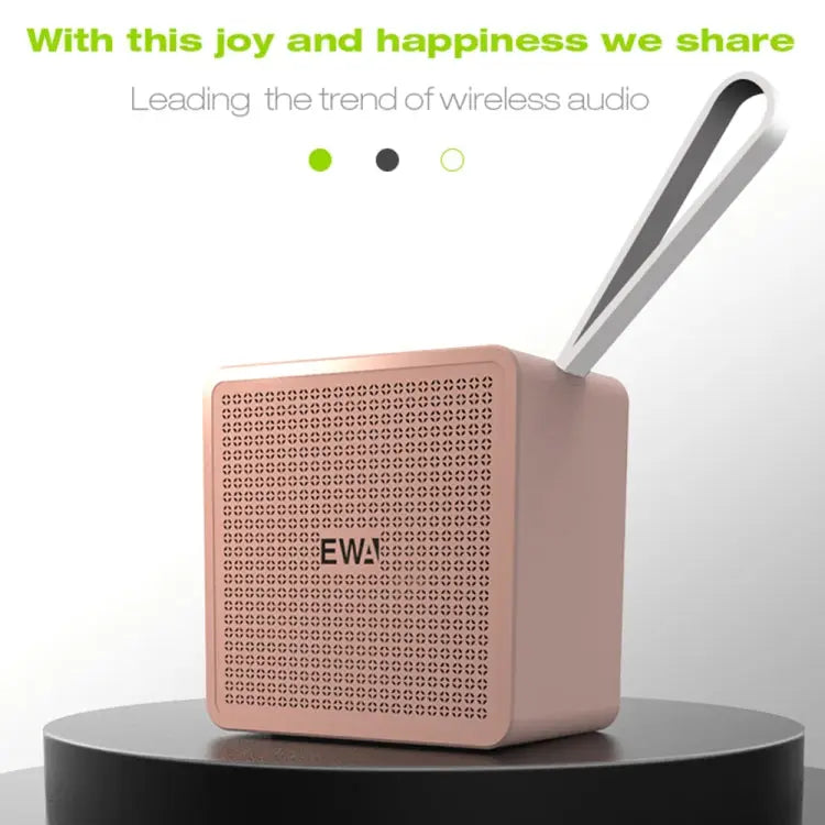 EWA A105 High Hidelity Bluetooth Speaker Small Size High Power Bass TWS Bluetooth Technology Support TF - Apple