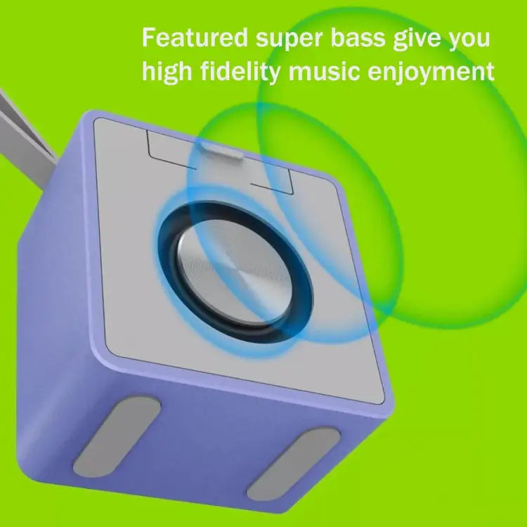 EWA A105 High Hidelity Bluetooth Speaker Small Size High Power Bass TWS Bluetooth Technology Support TF - Apple