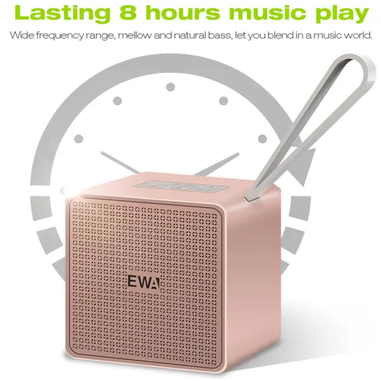 EWA A105 High Hidelity Bluetooth Speaker Small Size High Power Bass TWS Bluetooth Technology Support TF - Apple