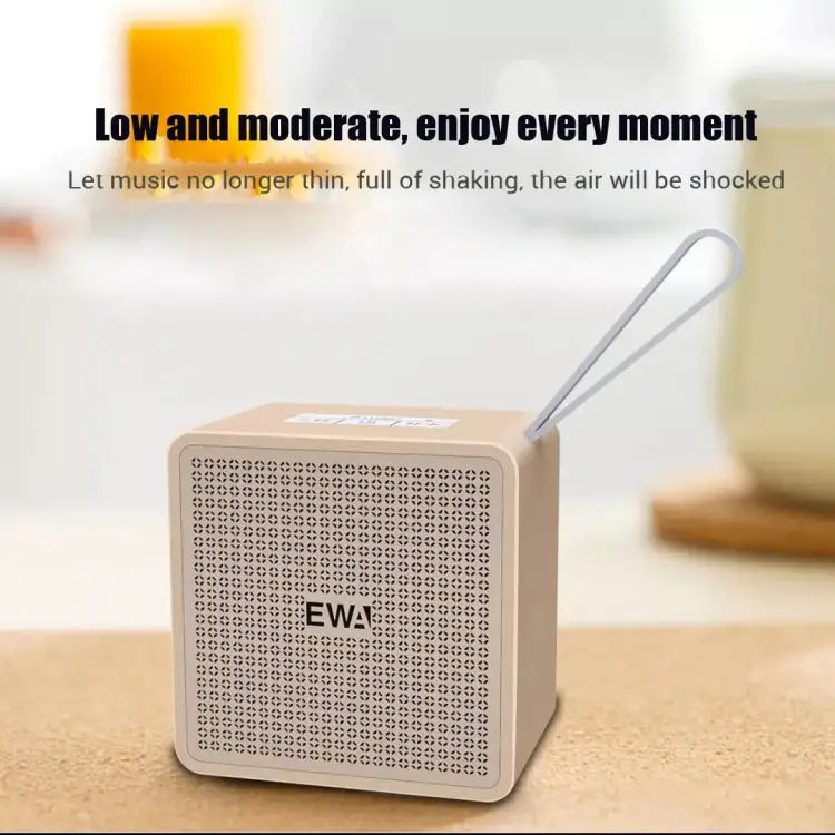 EWA A105 High Hidelity Bluetooth Speaker Small Size High Power Bass TWS Bluetooth Technology Support TF - Apple