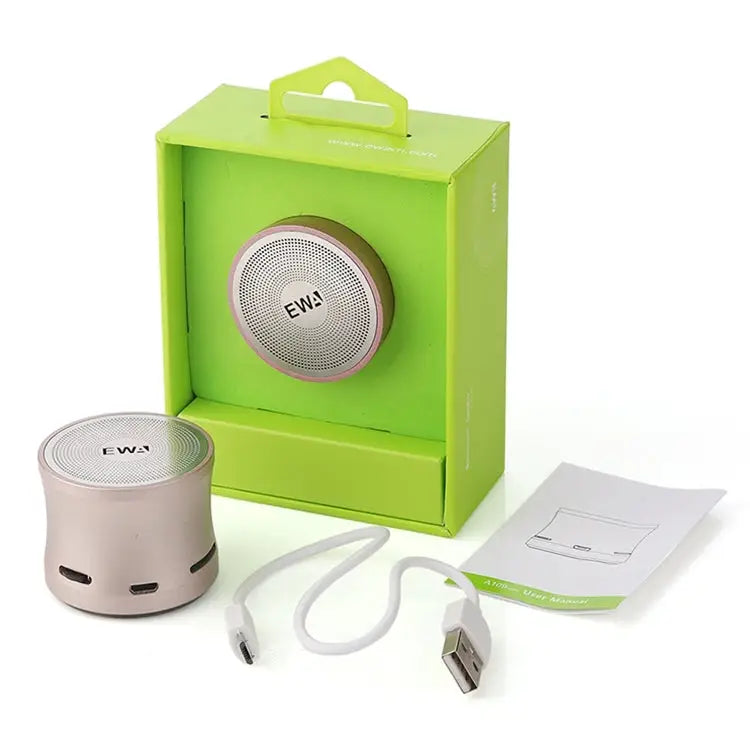 EWA A109M Portable Bluetooth Speaker Wireless Heavy Bass Bomm Box Subwoofer Phone Call Surround Sound Bluetooth Shower