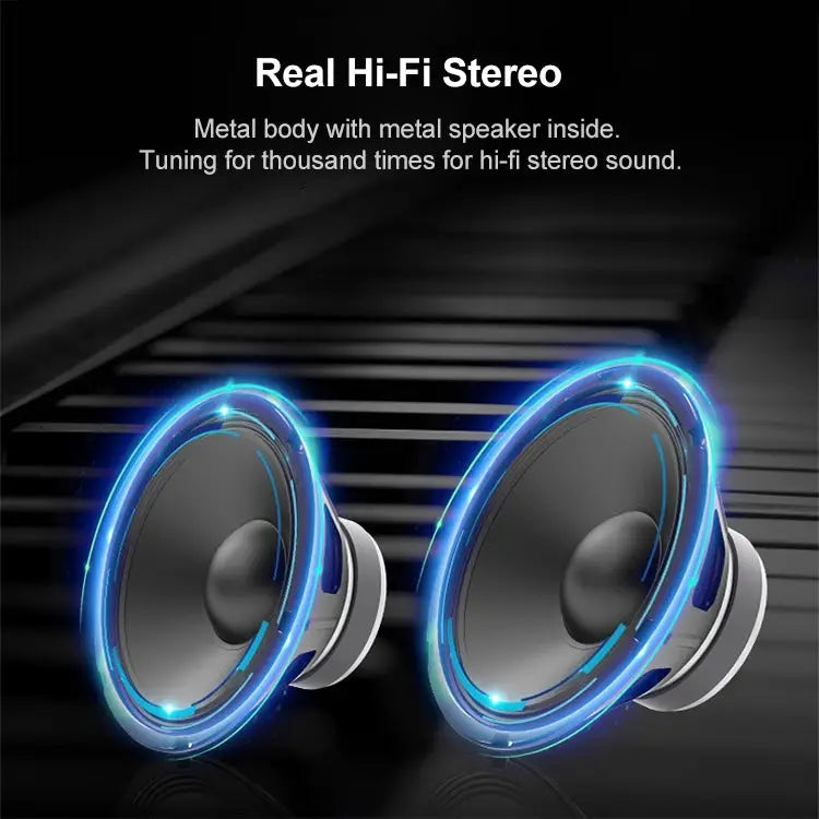 EWA A109M Portable Bluetooth Speaker Wireless Heavy Bass Bomm Box Subwoofer Phone Call Surround Sound Bluetooth Shower