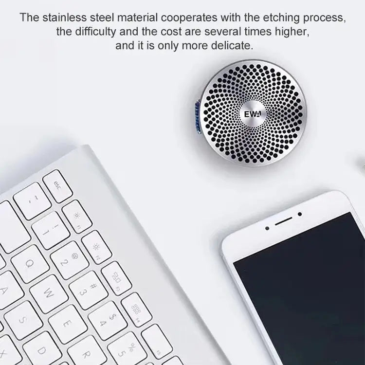 EWA A113 Portable Super Mini Bluetooth Speaker Wireless Bass Subwoofer Boom Box Speakers - Apple Accessories