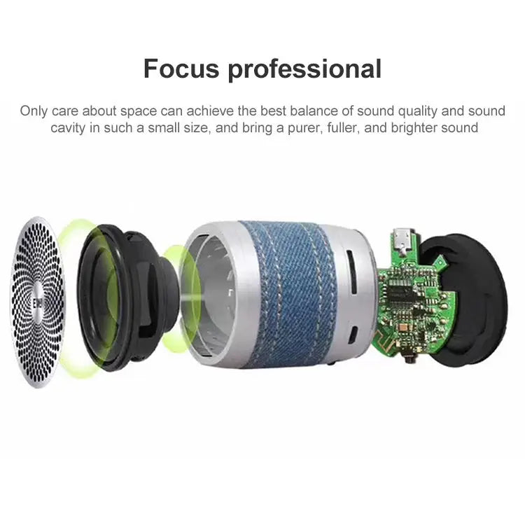 EWA A113 Portable Super Mini Bluetooth Speaker Wireless Bass Subwoofer Boom Box Speakers - Apple Accessories