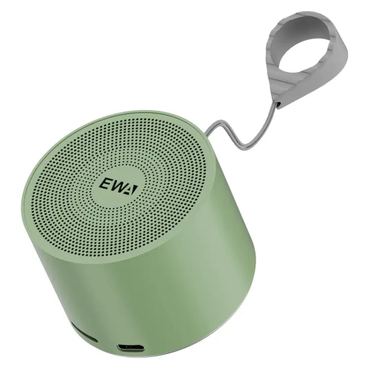EWA A129 Mini Bluetooth 5.0 Bass Radiator Metal Speaker - Green - Apple Accessories