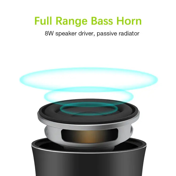 EWA A2 Pro Metal Speaker Outdoor Waterproof Bluetooth Sound Bass Speaker - Apple Accessories