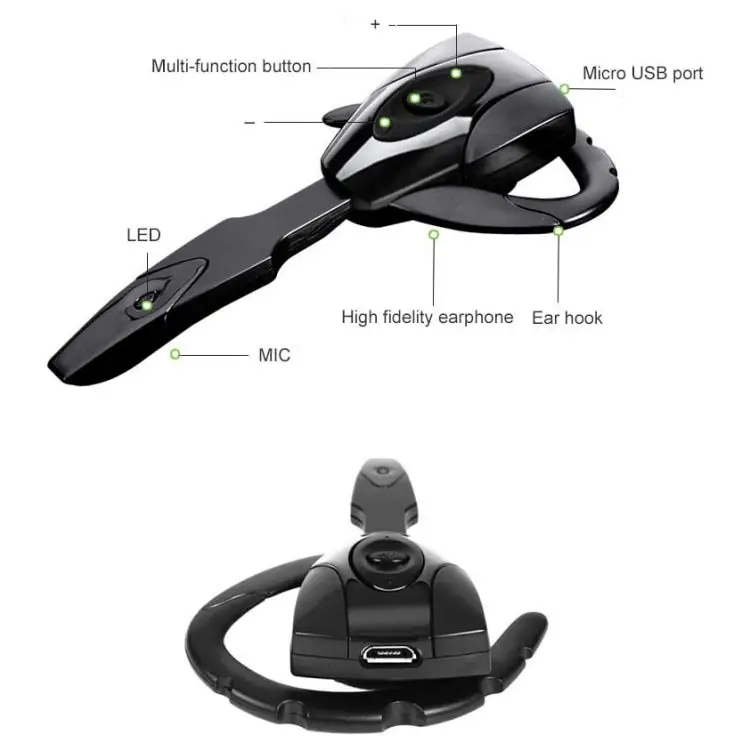 ex-01 Bluetooth 4.1 Business Hanging Ear Bluetooth Earphone