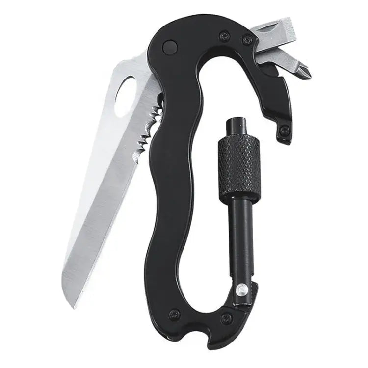 External Multi-function Carabiner D-type Hanging Keychain D-type Carabiner - D-type Carabiner