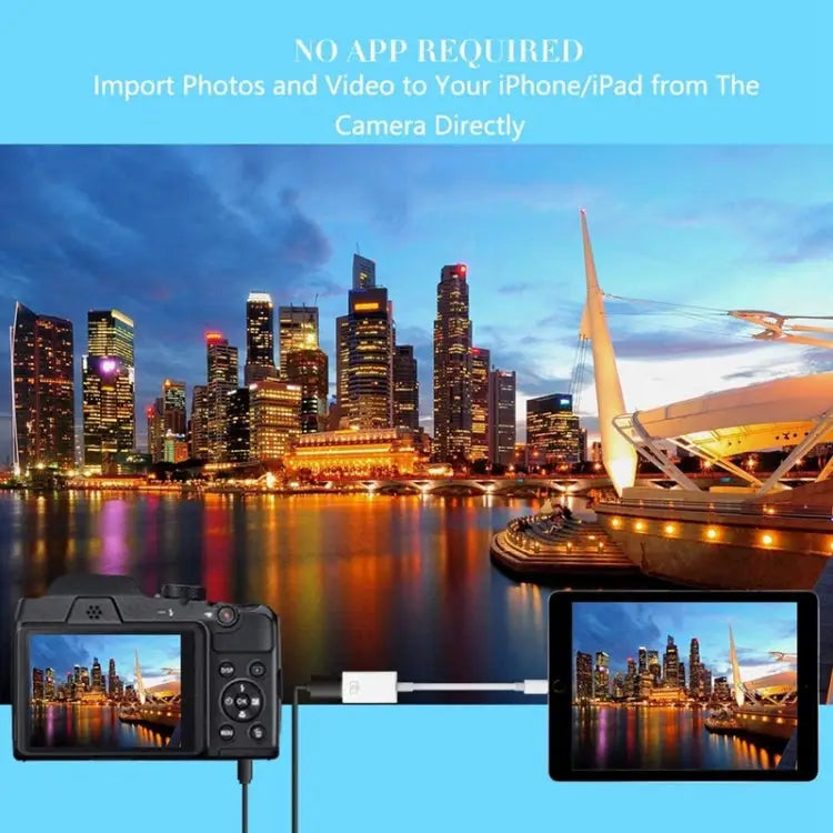 FA-STAR ZS-KL21826 8 Pin to USB 3.0 OTG Adapter Supports IOS 13 and Above