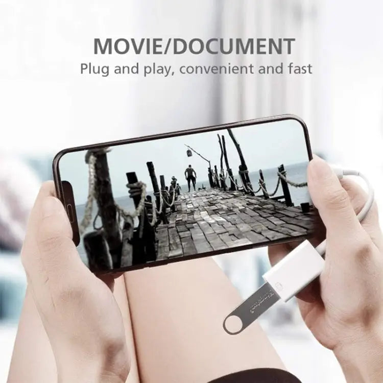 FA-STAR ZS-KL21826 8 Pin to USB 3.0 OTG Adapter Supports IOS 13 and Above