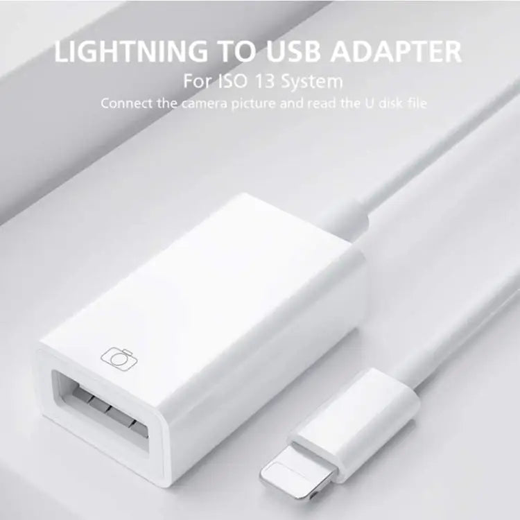 FA-STAR ZS-KL21826 8 Pin to USB 3.0 OTG Adapter Supports IOS 13 and Above