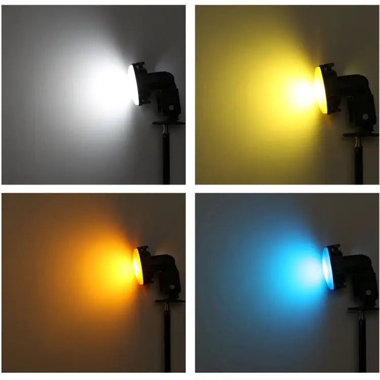 Falcon Eyes SG-100 Speedlite Accessories-kit Universal Adapter Mount / Barndoor / Snoot/ Honeycomb / Standard Reflector
