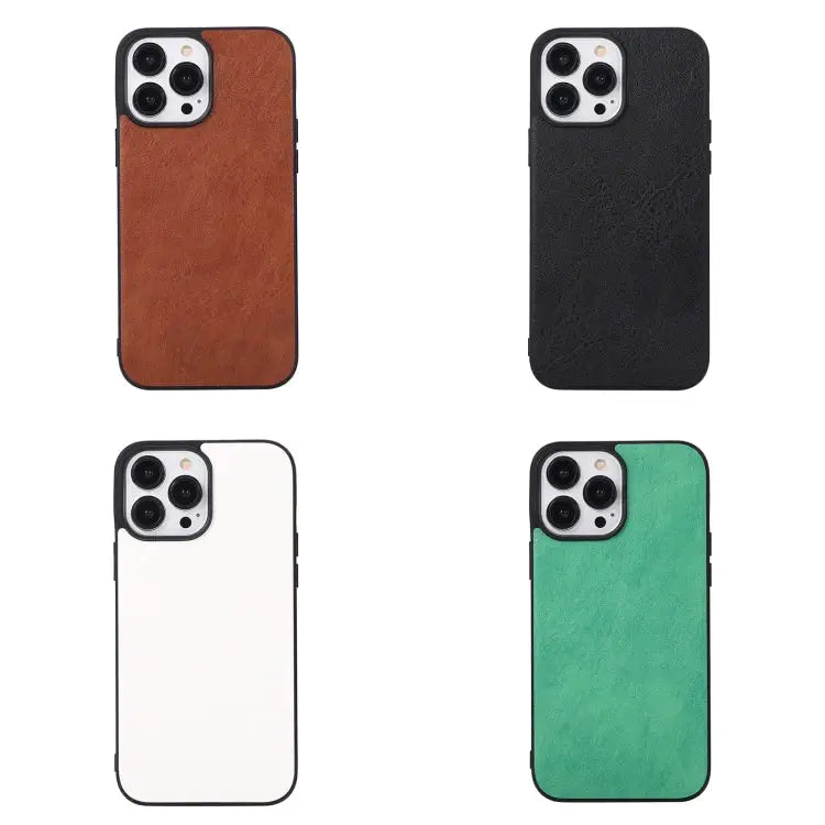 FaletteTexture PU + TPU + PC Shockproof Phone Case For iPhone 13 Pro Max For LG Wing 5G For Samsung Galaxy Z Flip3 5G