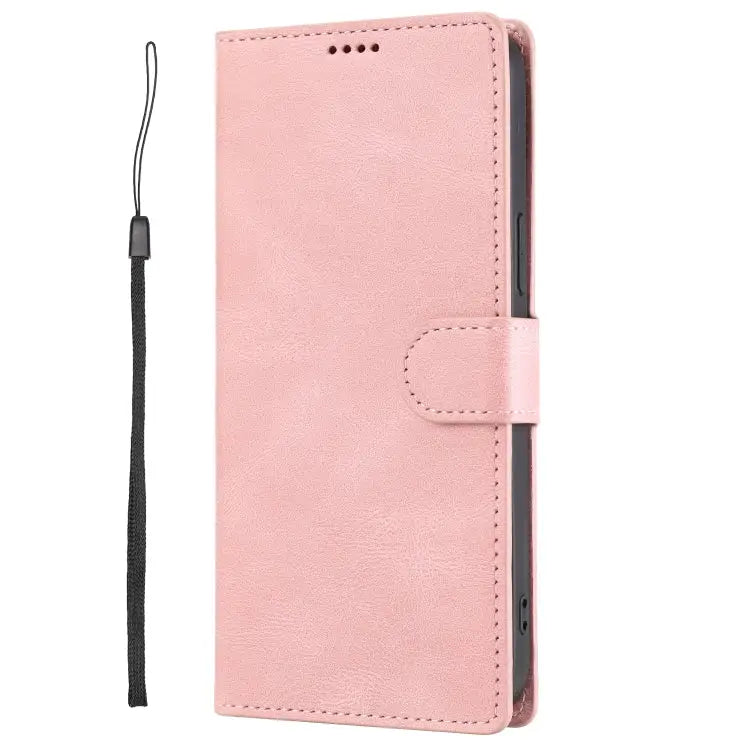 Fantasy Skin-feel Calfskin Texture Leather Phone Case For iPhone 14 - Apple Accessories