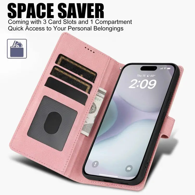 Fantasy Skin-feel Calfskin Texture Leather Phone Case For iPhone 16 For iPhone 15 Pro Max For iPhone 15 Pro For iPhone