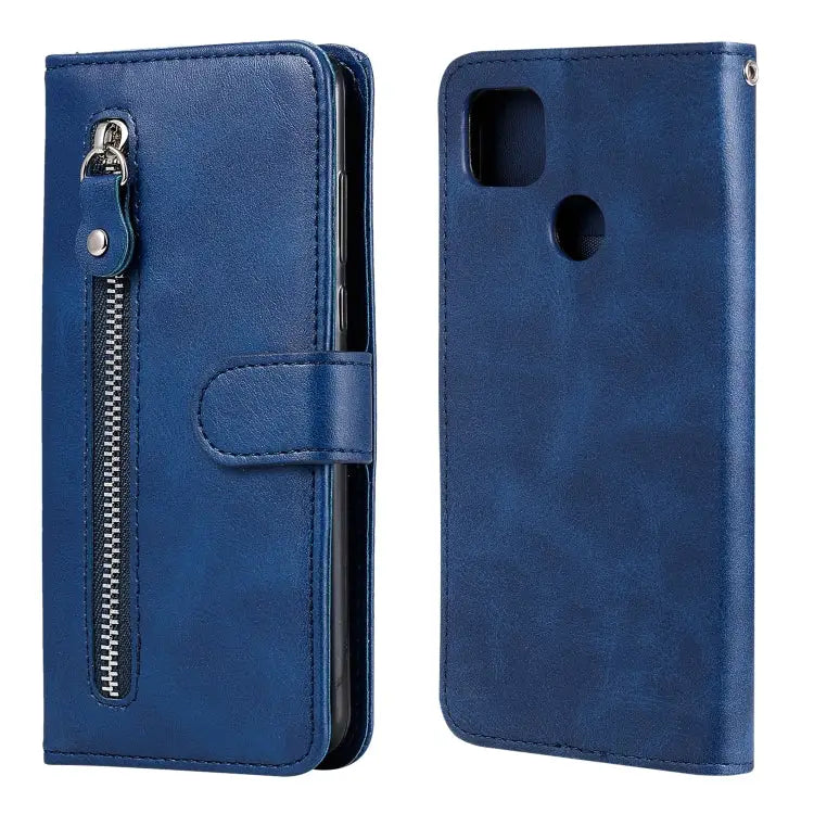 Fashion Calf Texture Zipper Horizontal Flip Leather Case with Stand & Card Slots & Wallet Function For iPhone 12 mini